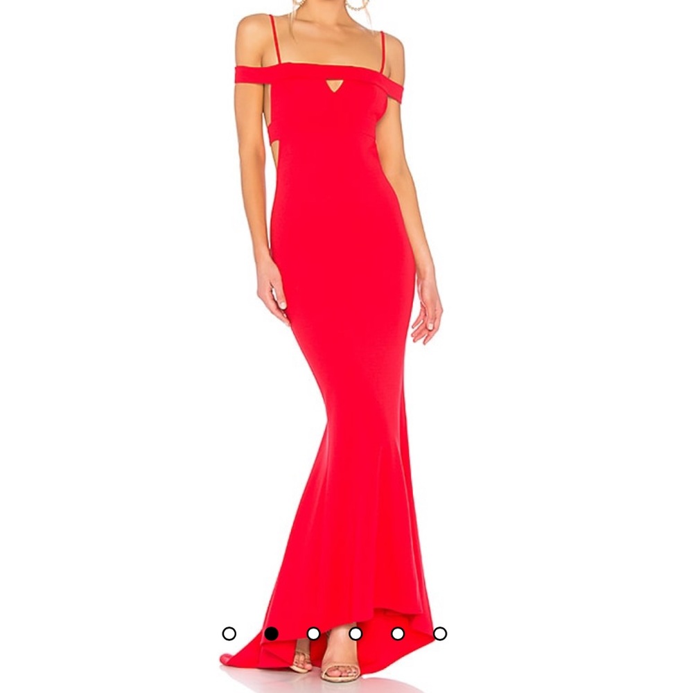 Cece Gown in Red Rose